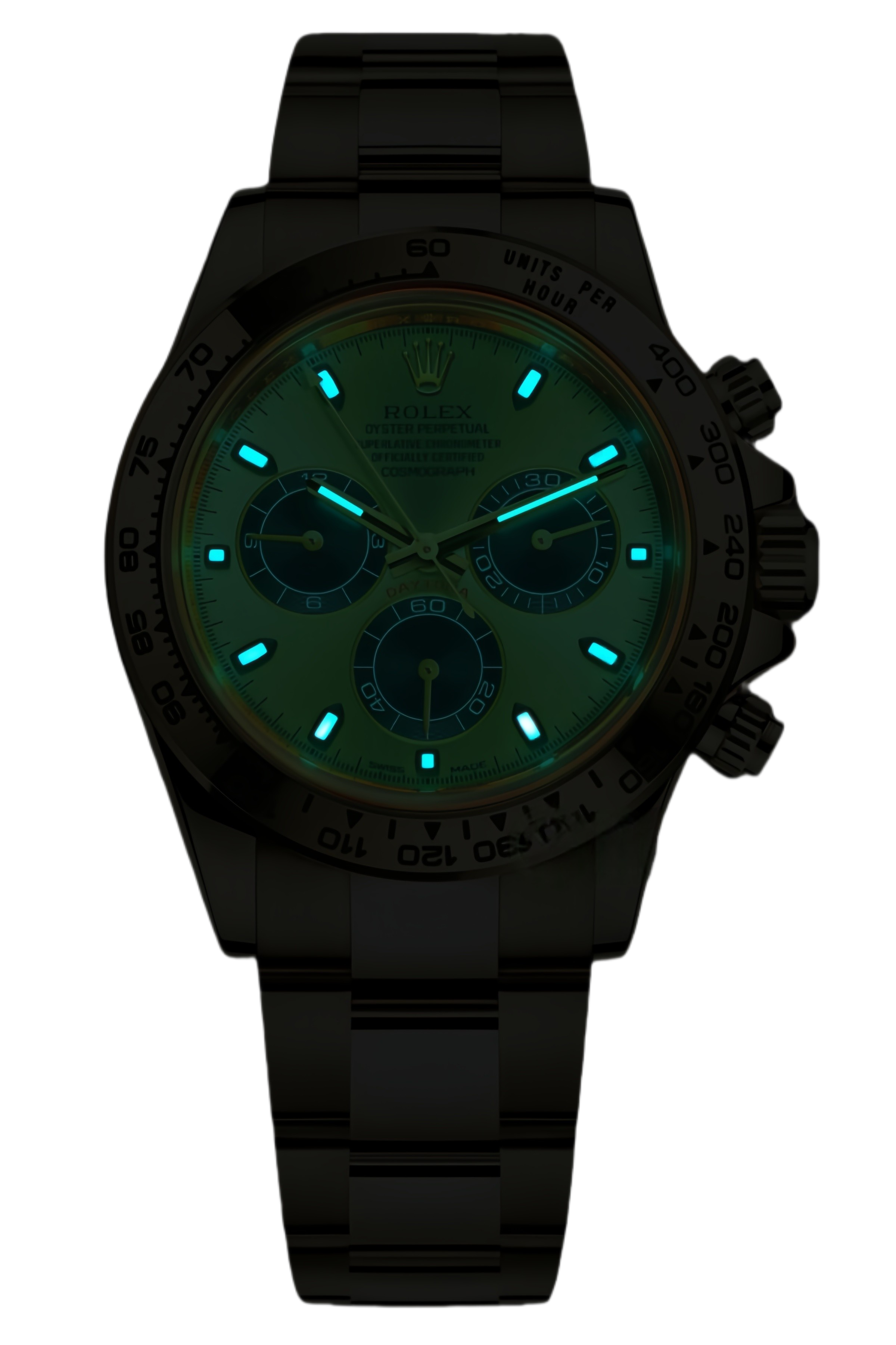 Rolex Daytona Green Dial Super Clone Swiss Replica Watch Yellow Gold Ref M116508-0014 Swiss Movement - SuperClonesRolex