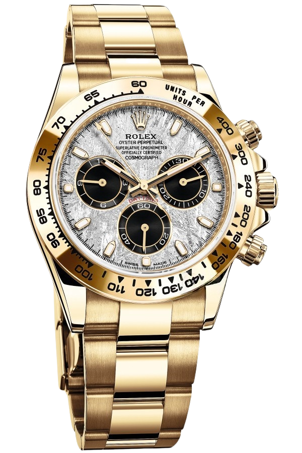Rolex Daytona Black Dial Super Clone Swiss Replica Watch Yellow Gold Ref M116508-0015 Swiss Movement - SuperClonesRolex