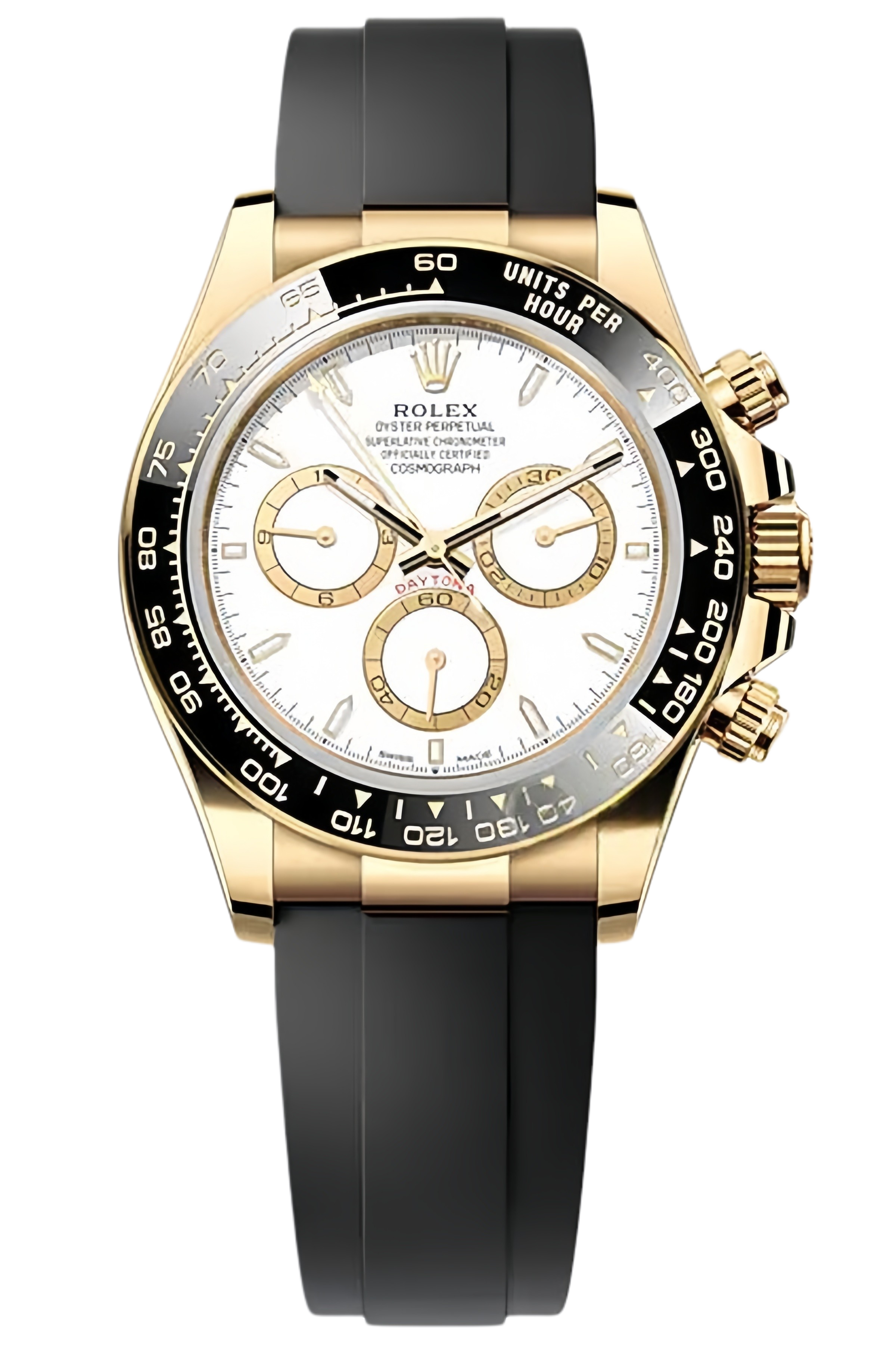 Rolex Daytona Paul Newman Dial Super Clone Swiss Replica Watch Oysterflex Ref M126518LN-0002 Swiss Movement - SuperClonesRolex