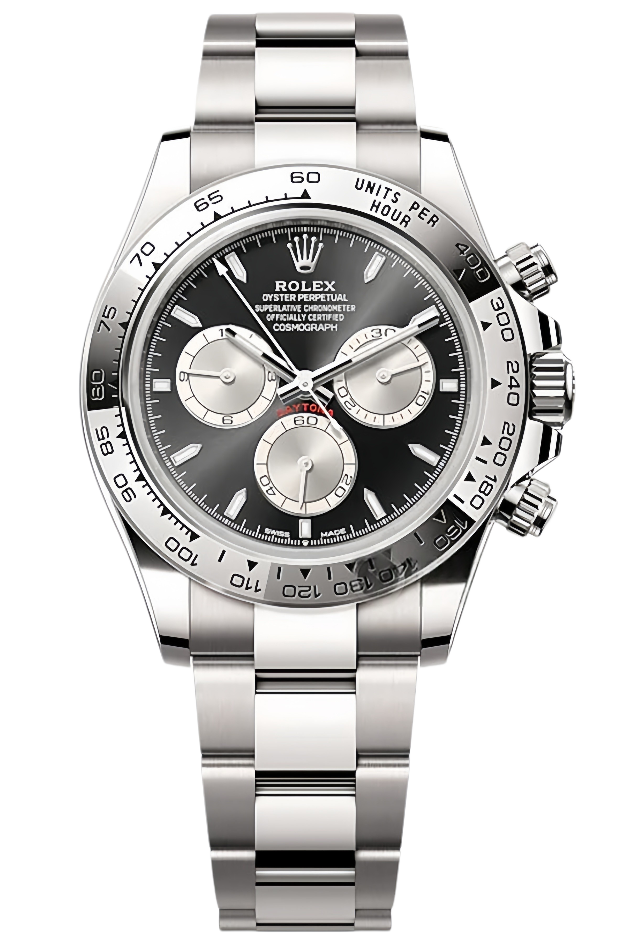Rolex Daytona White Gold & Silver Dial Super Clone Swiss Replica Watch Ref M126509-0001 – 1:1 Swiss Movement - SuperClonesRolex