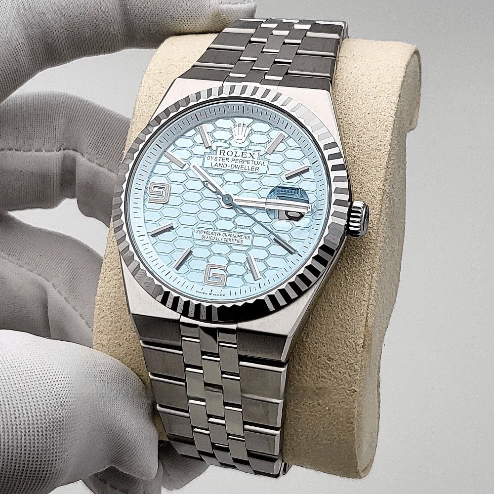 Rolex Land-Dweller Super Clone Swiss Replica Watch Ref 127236-0001 7135 Swiss Movement - SuperClonesRolex