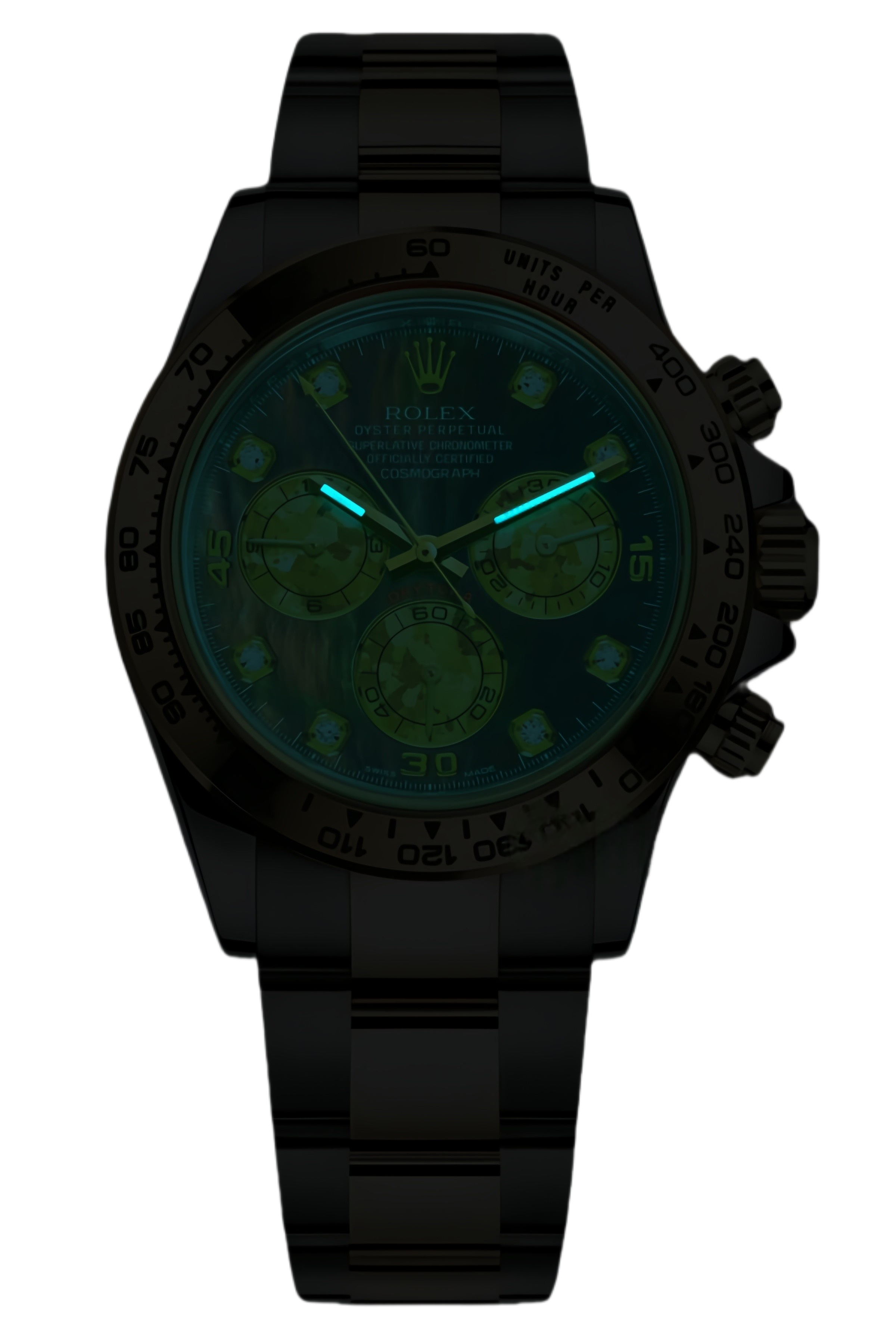 Rolex Daytona Two-Tone Black Dial Super Clone Swiss Replica Watch Ref M116503-0009 – Gold & Steel 1:1 Swiss Movement - SuperClonesRolex