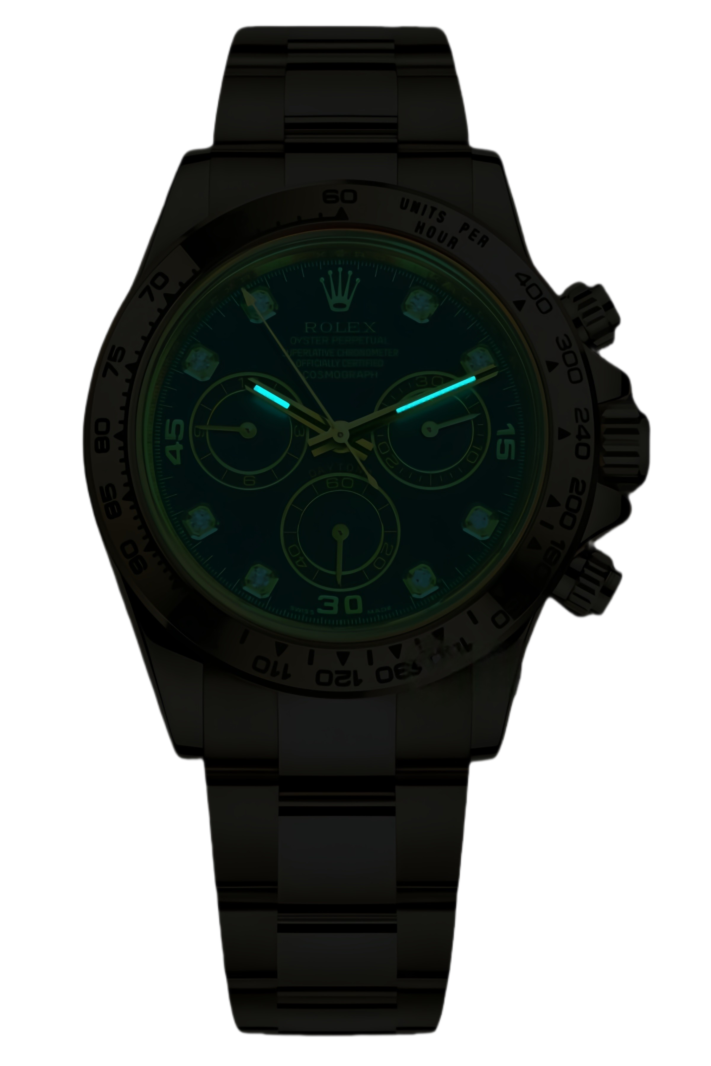 Rolex Daytona Green Dial Yellow Gold Super Clone Swiss Replica Watch Ref M116508-0008 – Swiss Movement - SuperClonesRolex