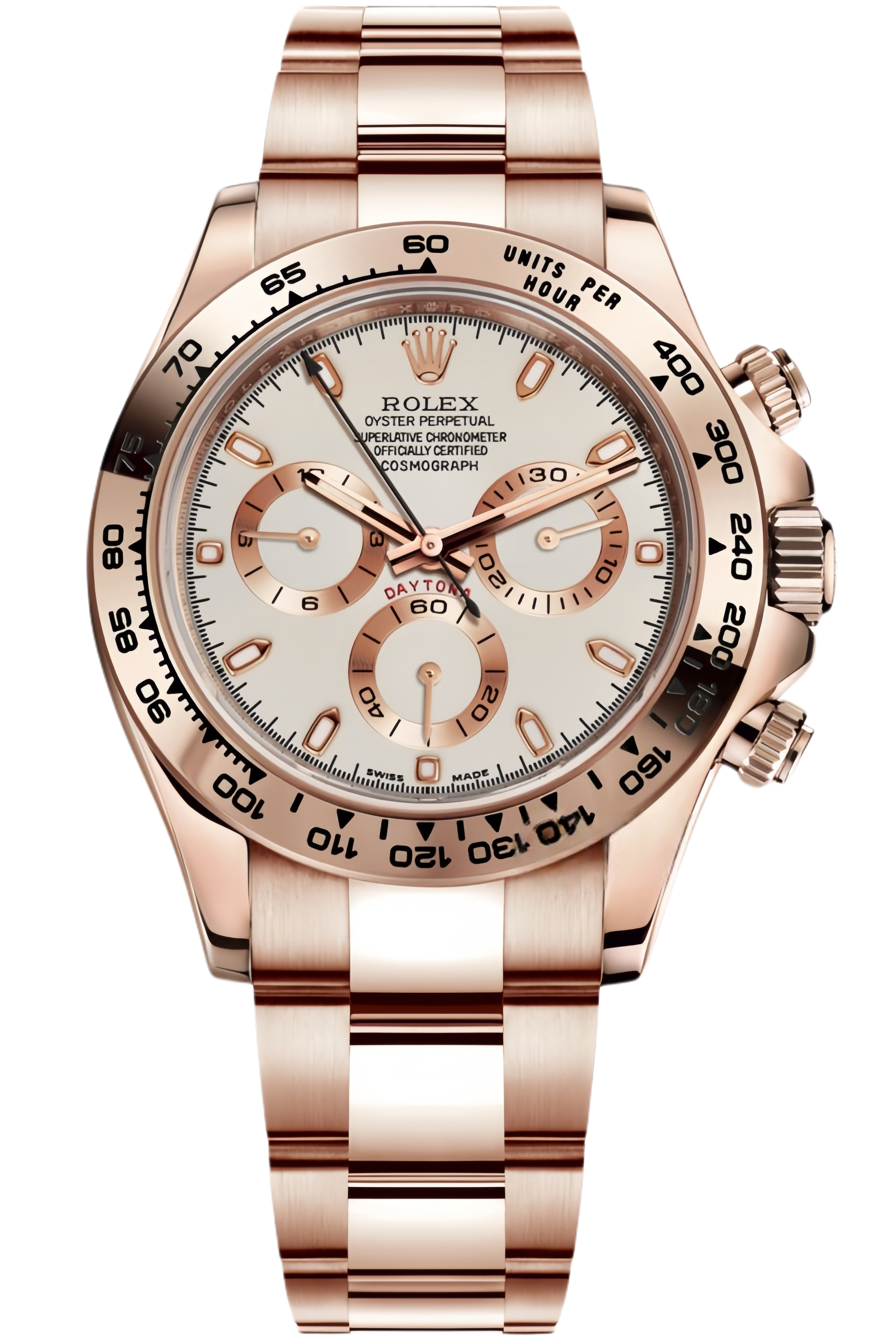 Rolex Daytona Everose Gold Chocolate Dial Super Clone Swiss Replica Watch Ref M116505-0010 – Swiss Movement - SuperClonesRolex