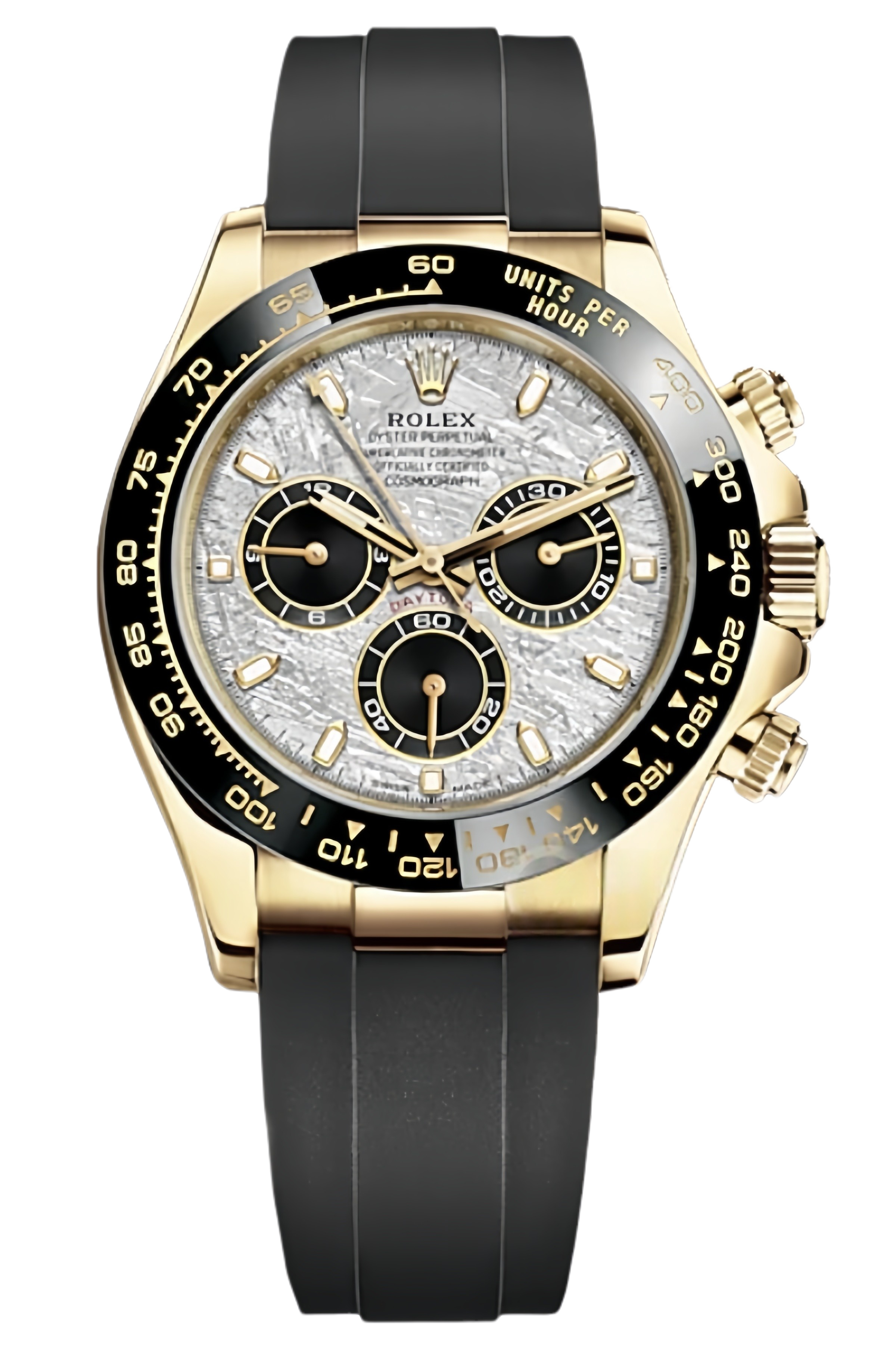 Rolex Daytona Paul Newman Dial & Oysterflex Super Clone Swiss Replica Watch Ref M116518LN-0076 – 1:1 Swiss Movement - SuperClonesRolex
