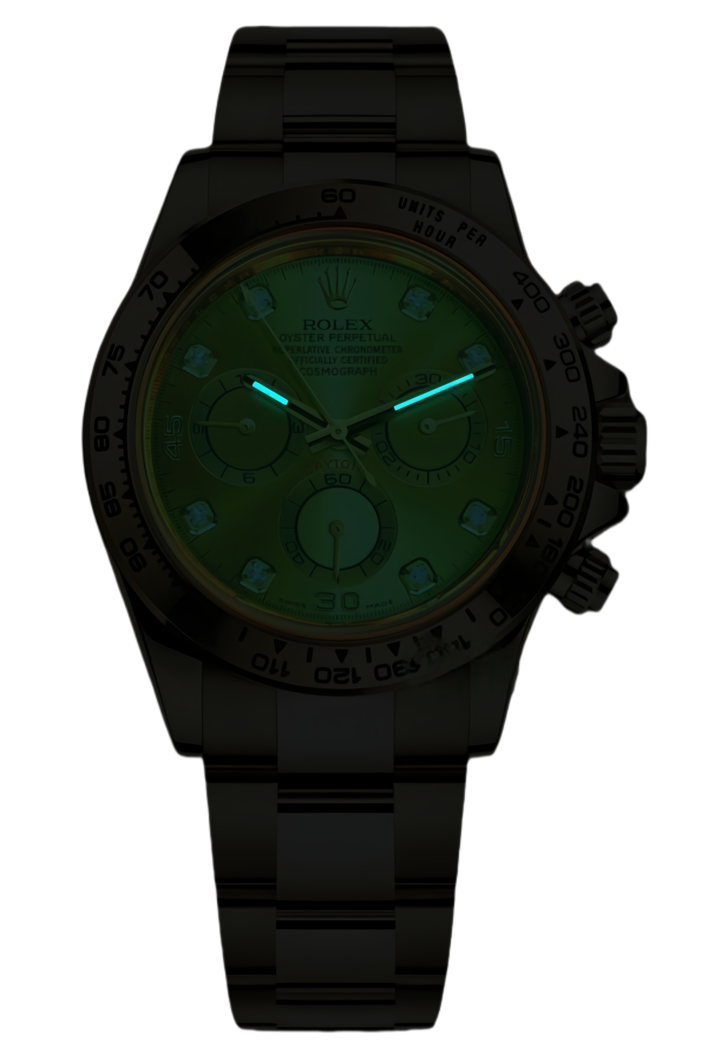 Rolex Daytona Green Dial & Yellow Gold Super Clone Swiss Replica Watch Ref M116508-0006 – 1:1 Swiss Movement - SuperClonesRolex