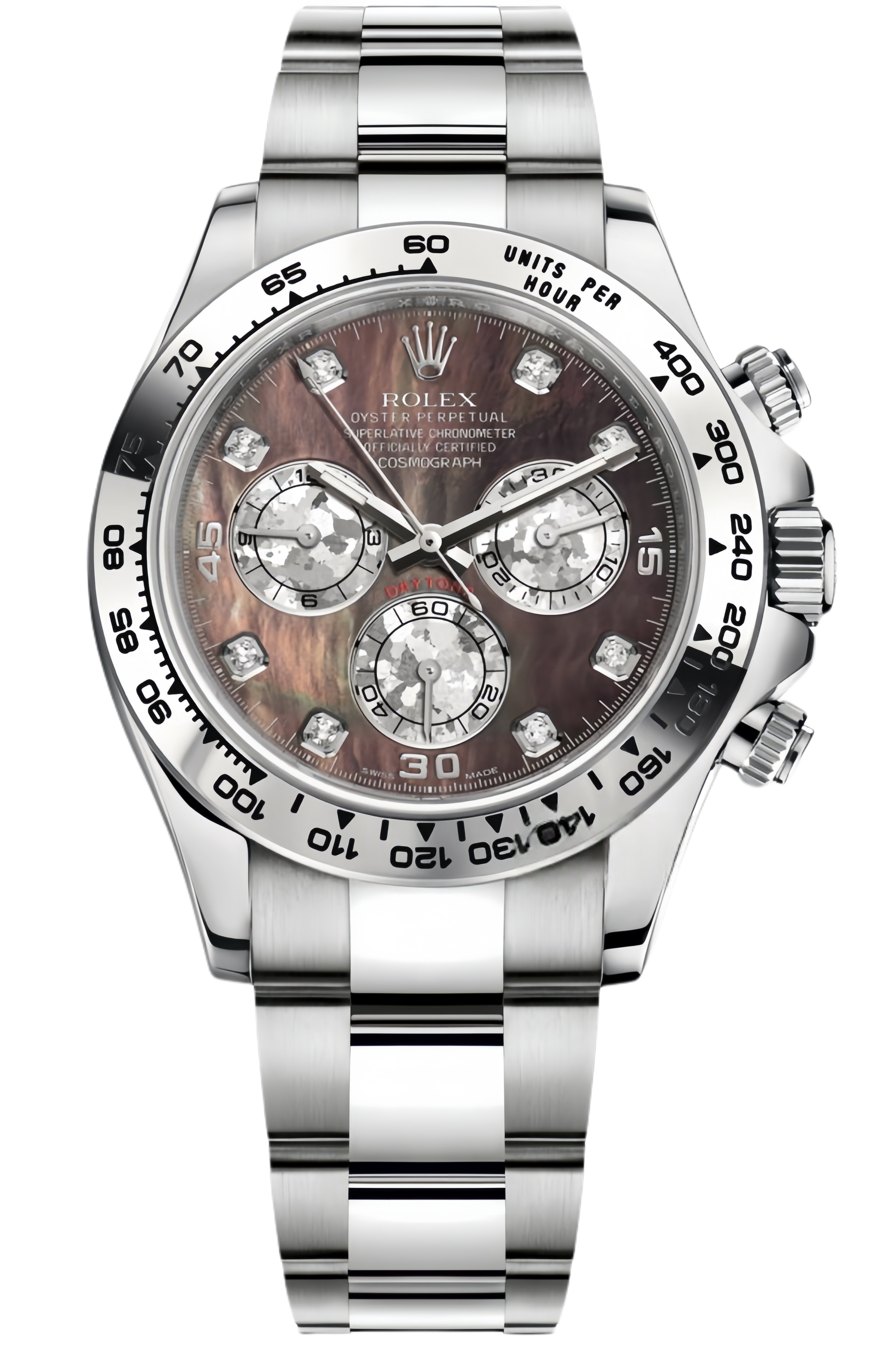 Rolex Daytona Blue Dial Super Clone Swiss Replica Watch White Gold Ref M116509-0044 – Swiss Movement - SuperClonesRolex