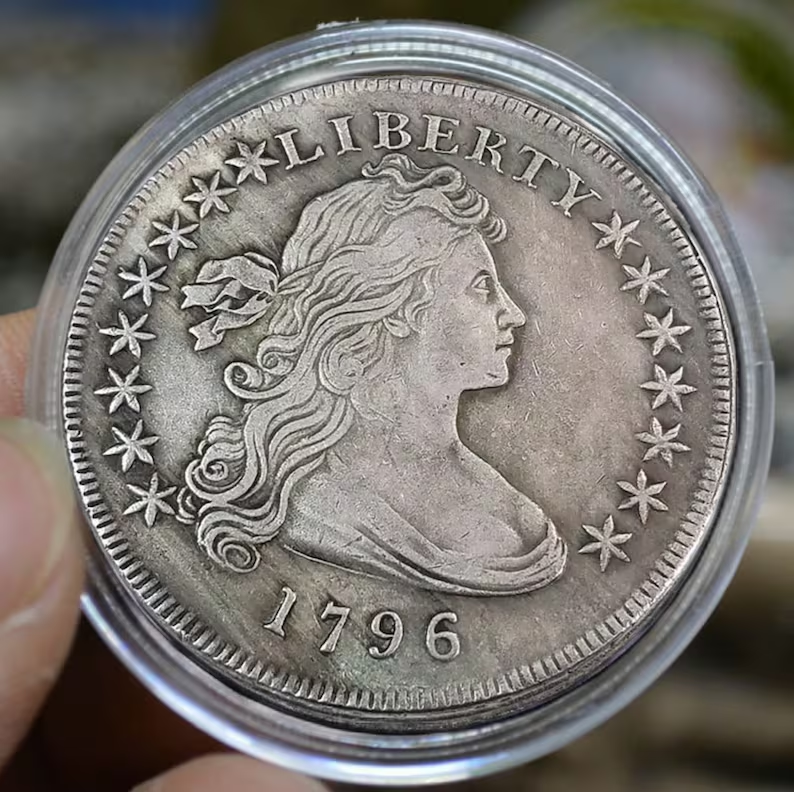 💴Last 12 sets!!! 🪙The Complete Set Of 1794-1804 Liberty Flowing Hair Silver Dollar(11Pcs)