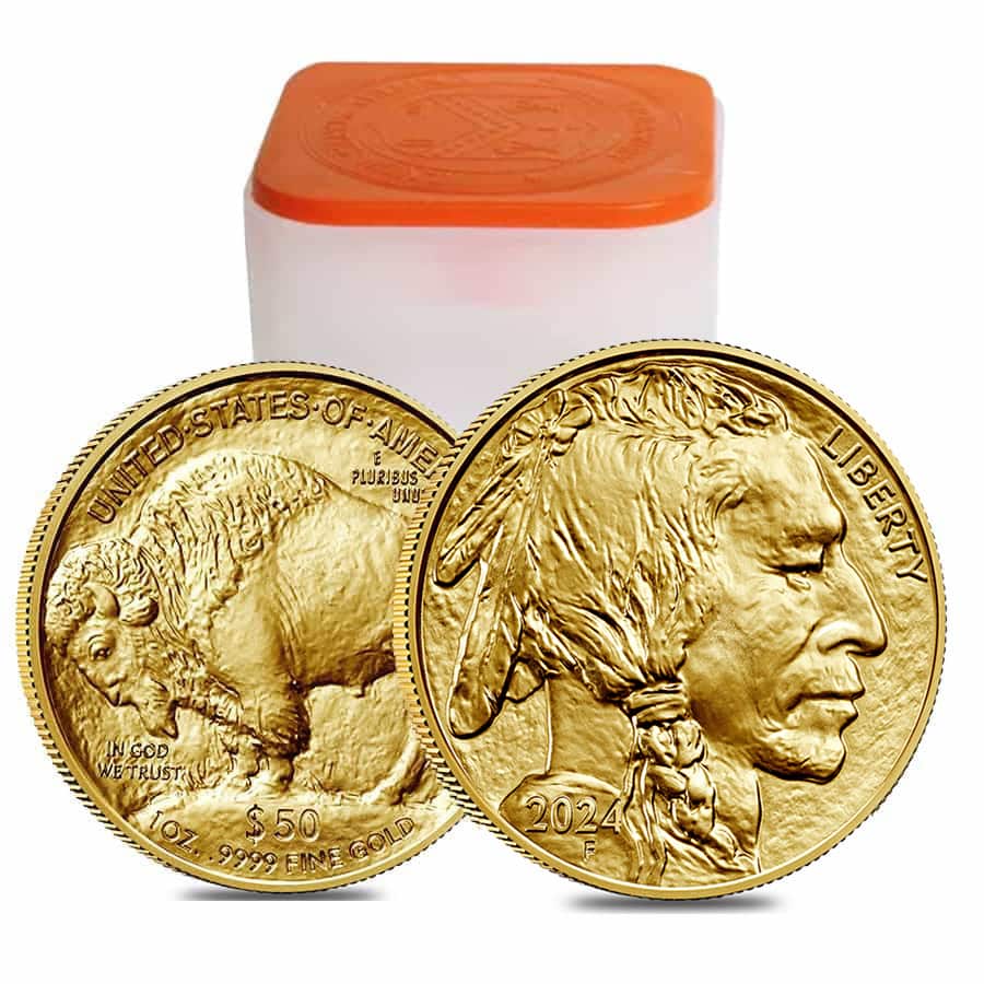 2024 1 oz Gold American Buffalo $50 Coin BU