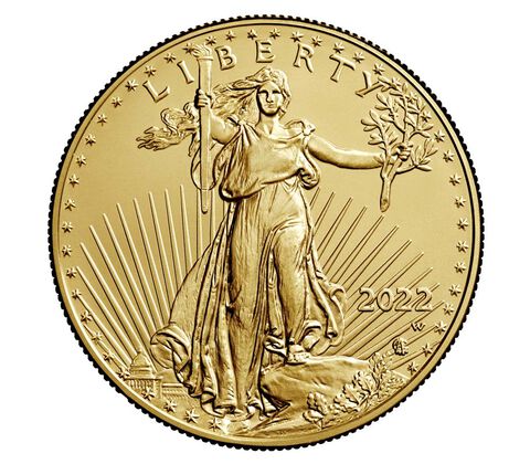 American Eagle 2022 One Ounce Gold Uncirculated Coin