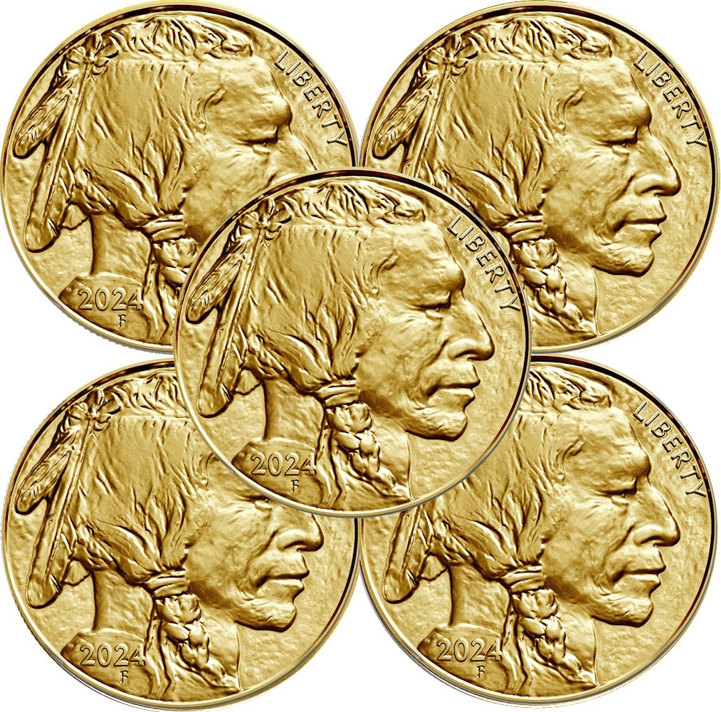 2024 1 oz Gold American Buffalo $50 Coin BU