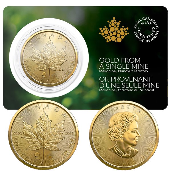 2023 1 oz Canadian Gold Maple Leaf Coin