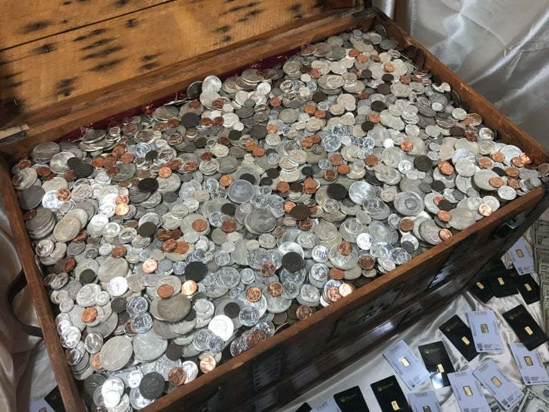 Old Us Coins Mixed Lots Silver Uncirculated Vintage Money Set .999 Bars Bullion