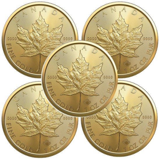 2023 1 oz Canadian Gold Maple Leaf Coin