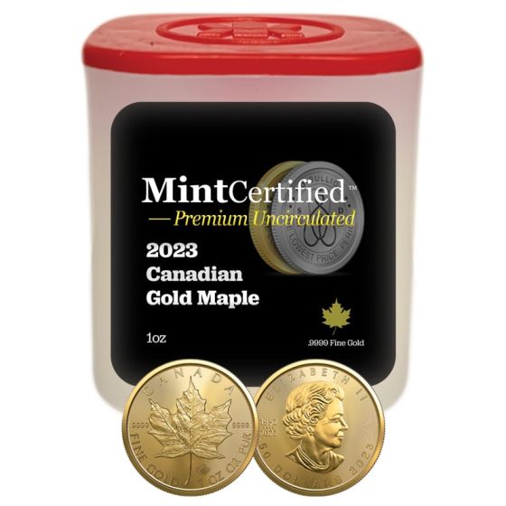 2023 1 oz Canadian Gold Maple Leaf Coin