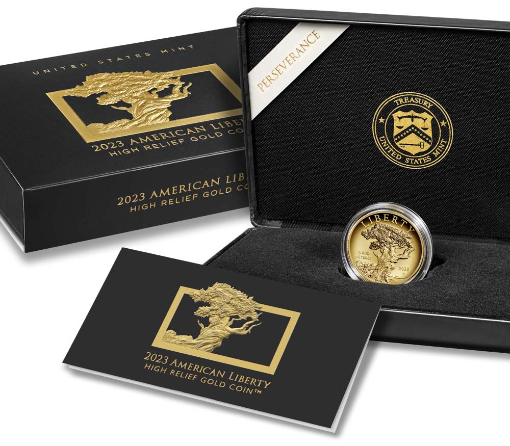American Liberty 2023 High Relief Gold Coin