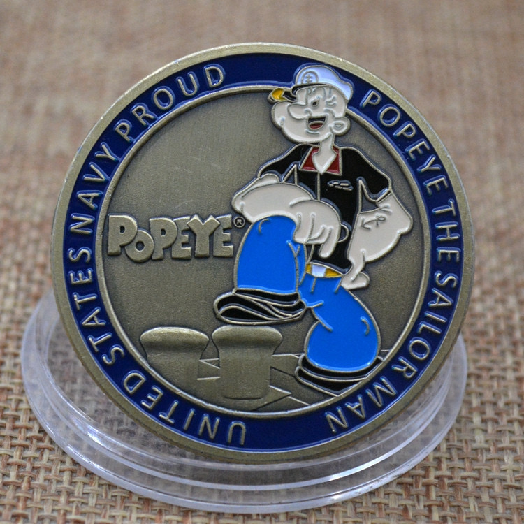 Popeye The Sailor Gold Coin
