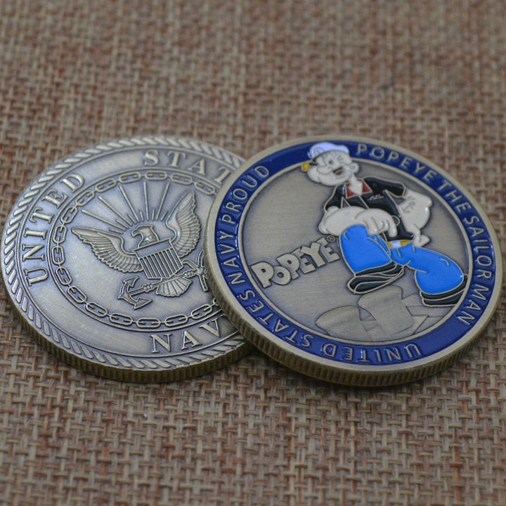 Popeye The Sailor Gold Coin