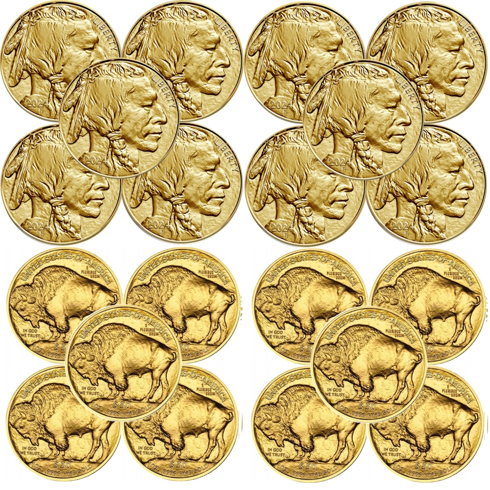 2024 1 oz Gold American Buffalo $50 Coin BU