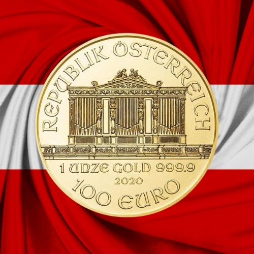 1 oz Austrian Philharmonic gold coin previous years