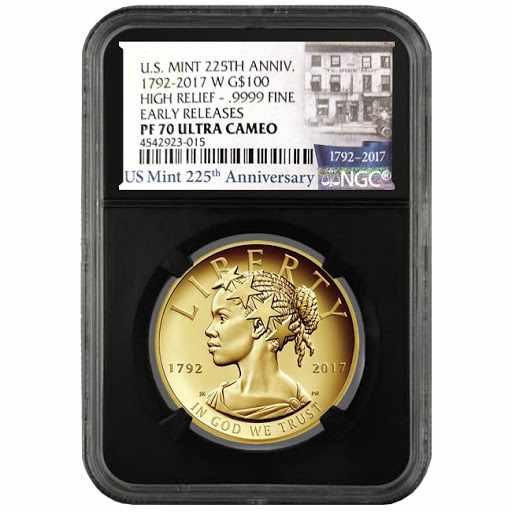 American Liberty One Ounce 225th Anniversary Gold Coin