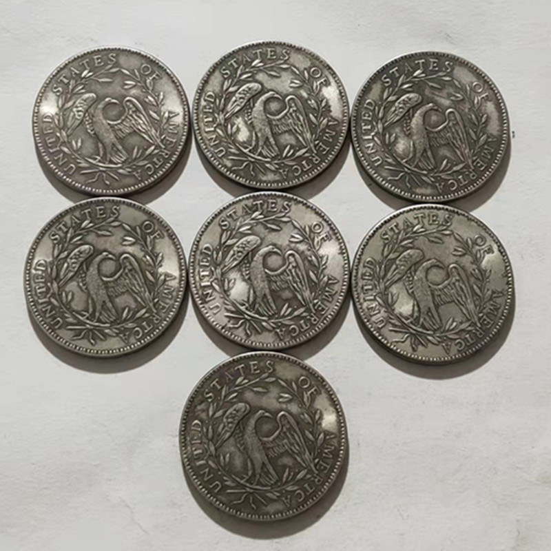 💴Last 12 sets!!! 🪙The Complete Set Of 1794-1804 Liberty Flowing Hair Silver Dollar(11Pcs)
