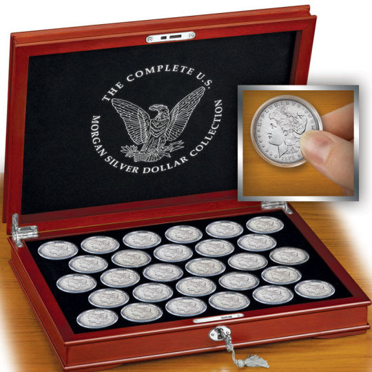 đ„ăComplete Setă1878-1921 Morgan Silver Dollar 28PC
