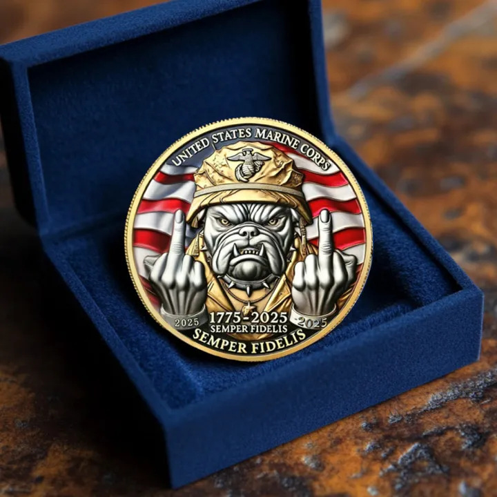 USMC 250th Anniversary Challenge Coin