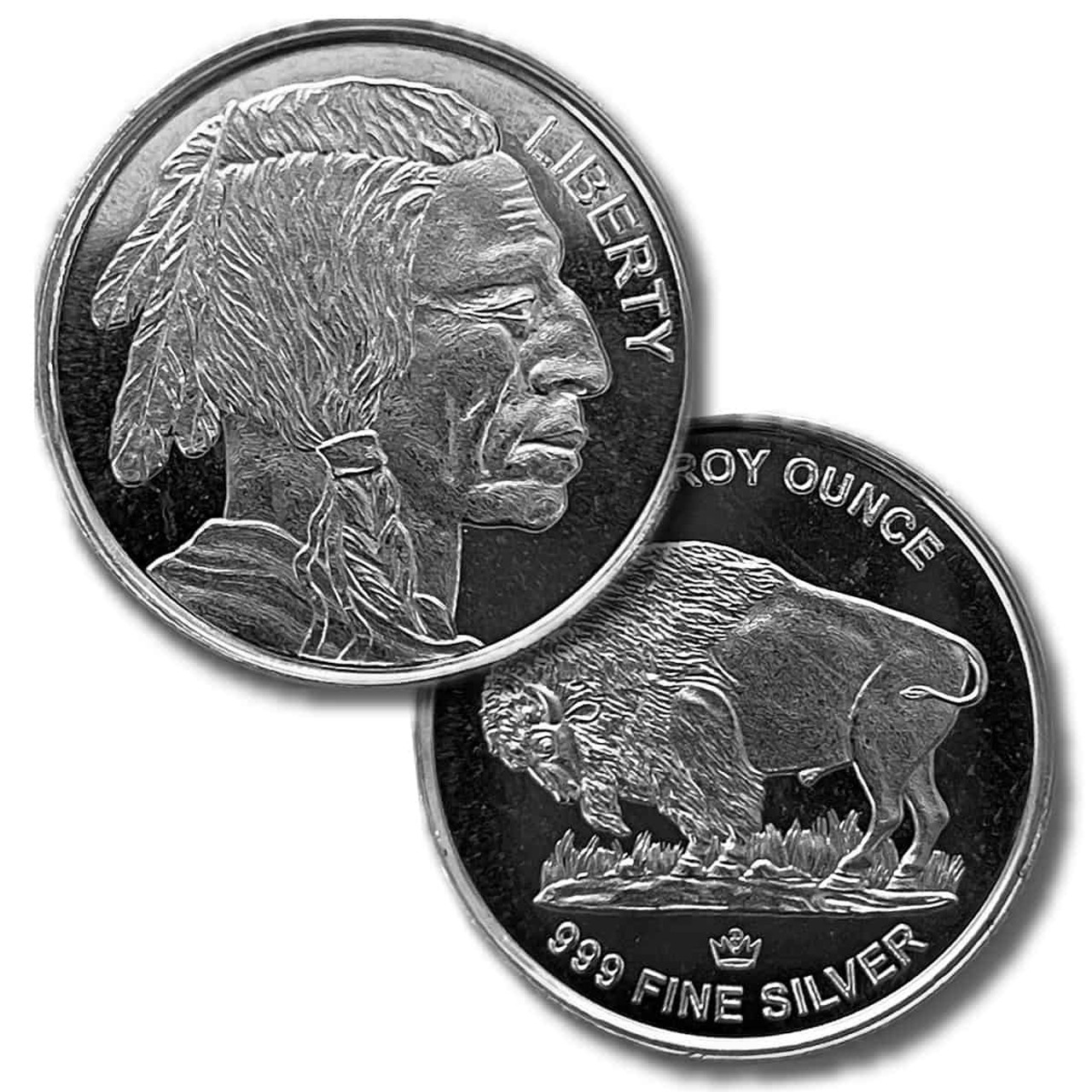 ⏰Sold Out Soon (Only 7 Days!)🪙American Buffalo Silver Round - BU Coin