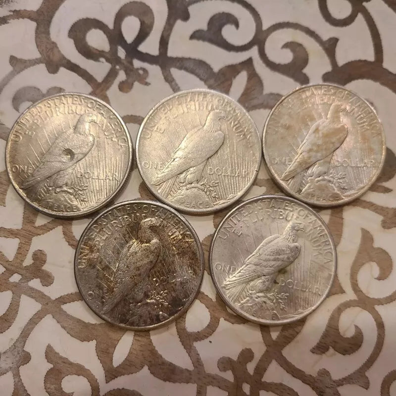 🕊️✯ MIXED DATE ✯The Complete Collection of 1921~1935 Peace Silver Dollar
