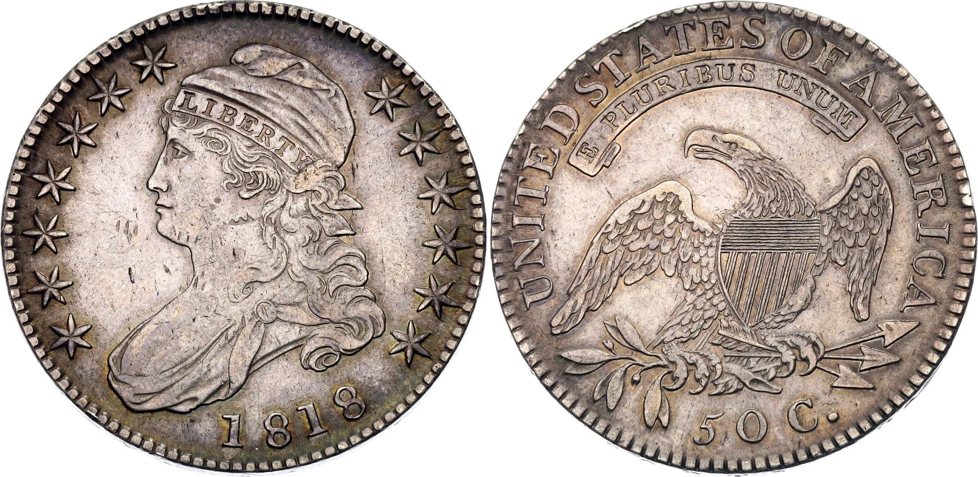 💥Last Week Days!!! 🔥  50C Capped Bust Half Dollar【1807-1836】