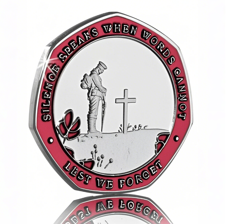 🔥Limited Edition - Red Poppy Heroes Commemorative Coins🪙