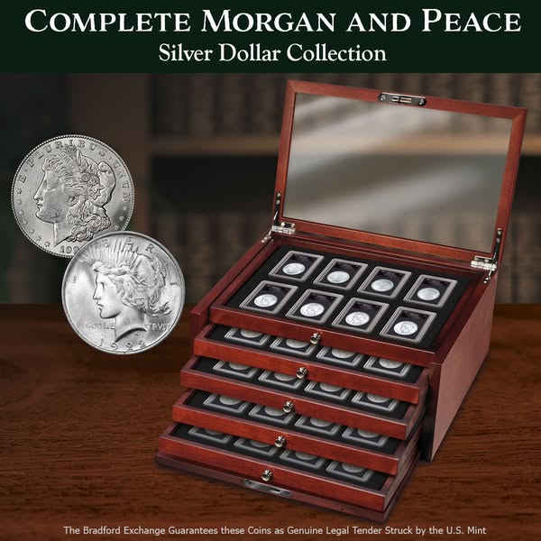 ⏰Last 7 Days Sale 🔥【Complete Collection】1878-1921 Morgan Silver Dollar Set 28PC💥