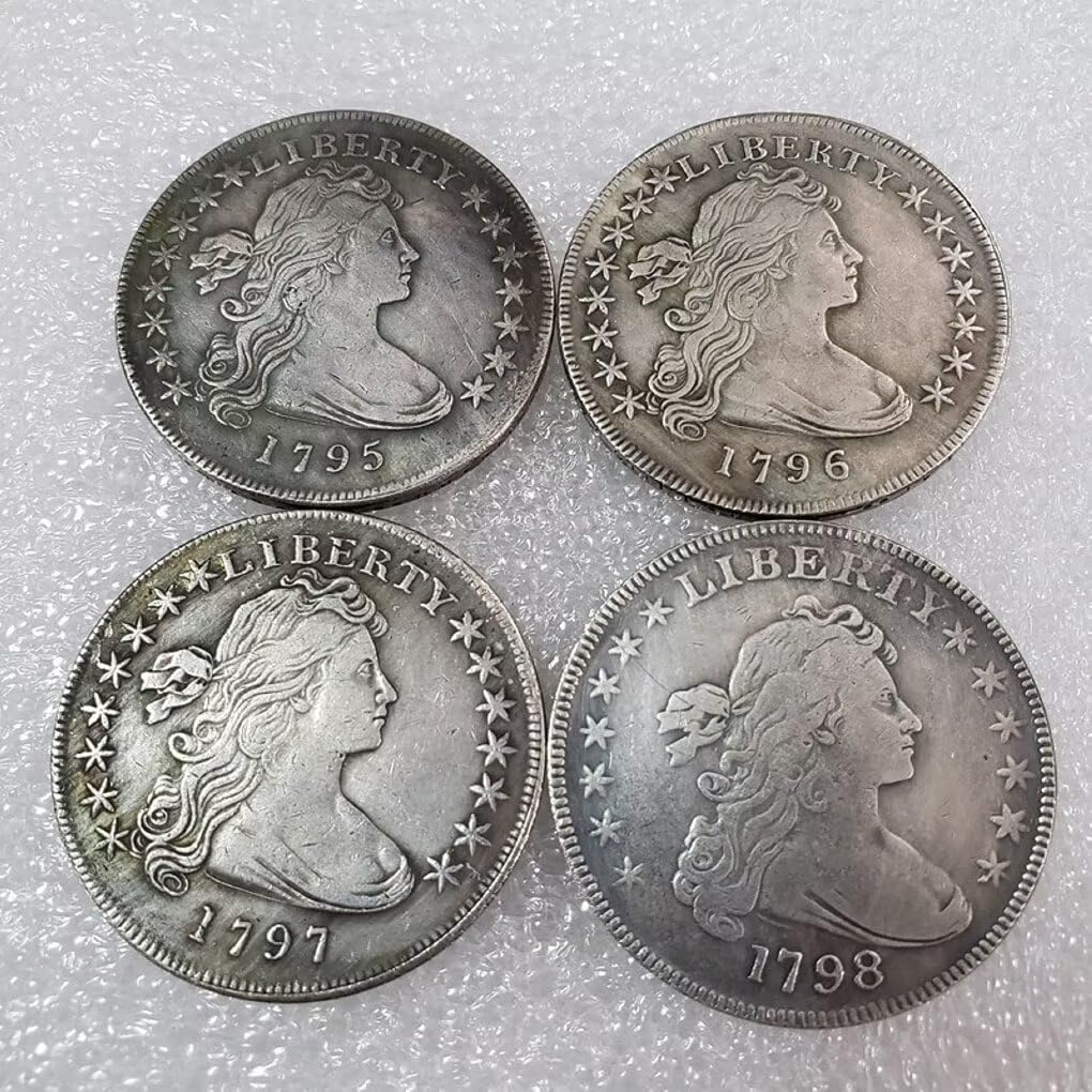 🔥 Limited Stock The Complete Set Of 1794-1804 Liberty Flowing Hair Silver Dollar(11Pcs)