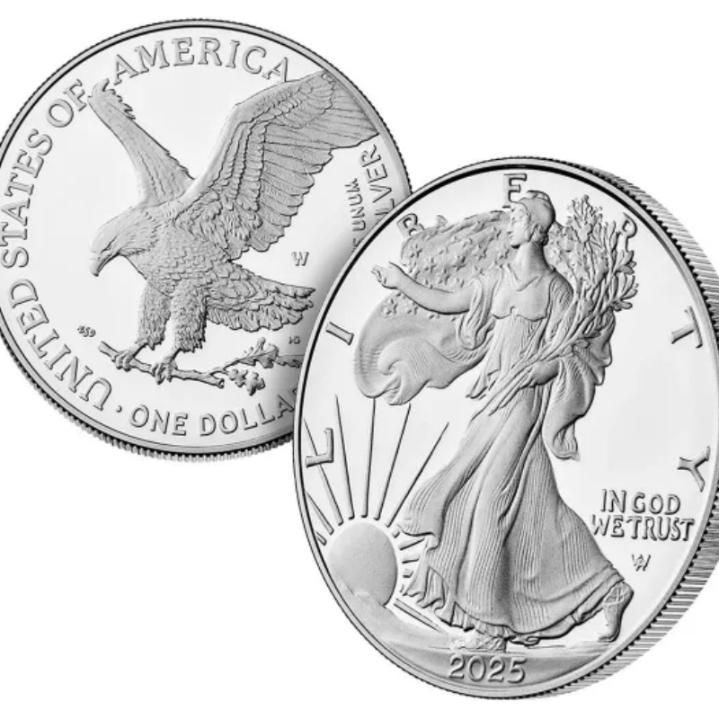 🔥 SPECIAL SALE 50% OFF 🔥 American Eagle 2025 Silver - Gold Silver Proof Coin