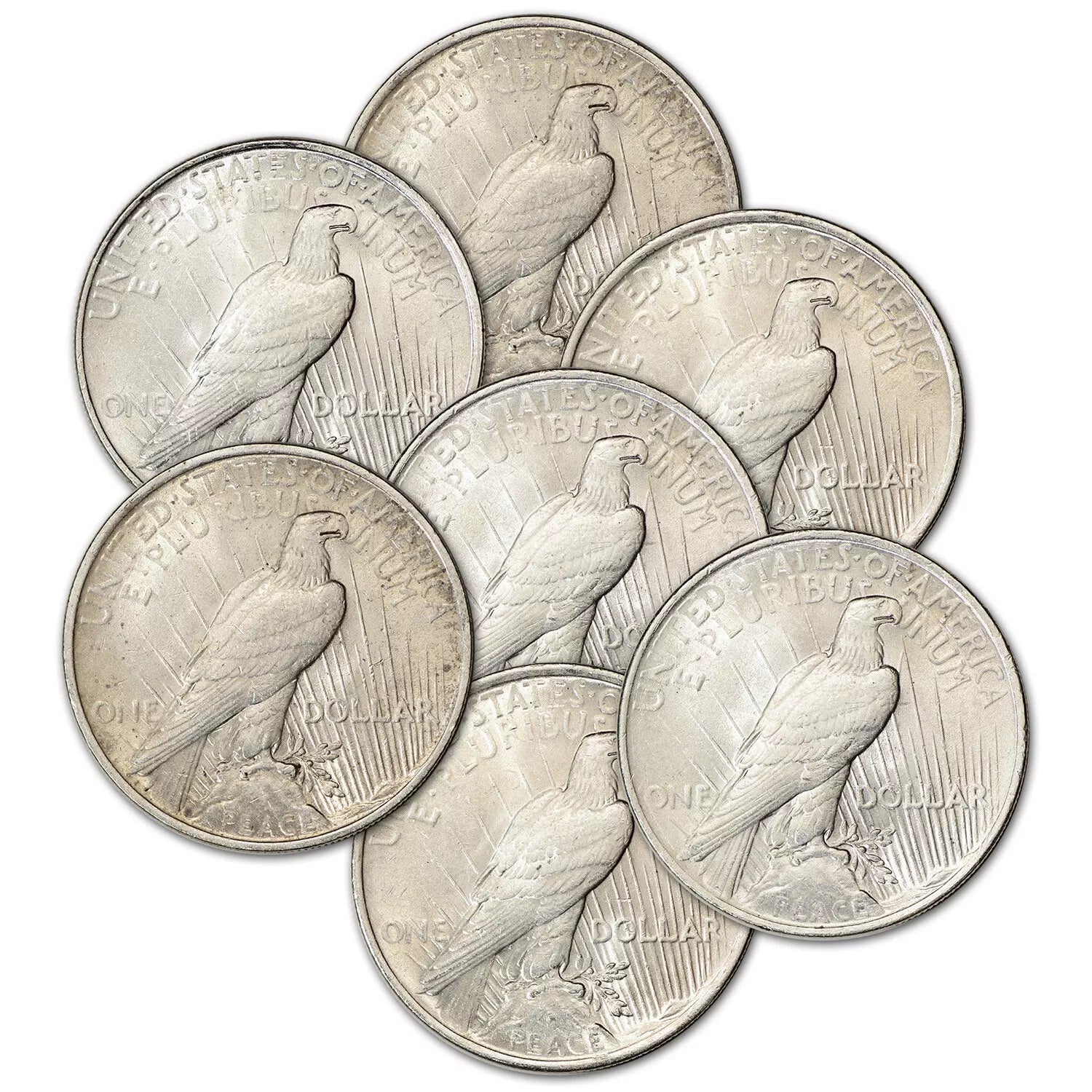 🕊️✯ MIXED DATE ✯The Complete Collection of 1921~1935 Peace Silver Dollar
