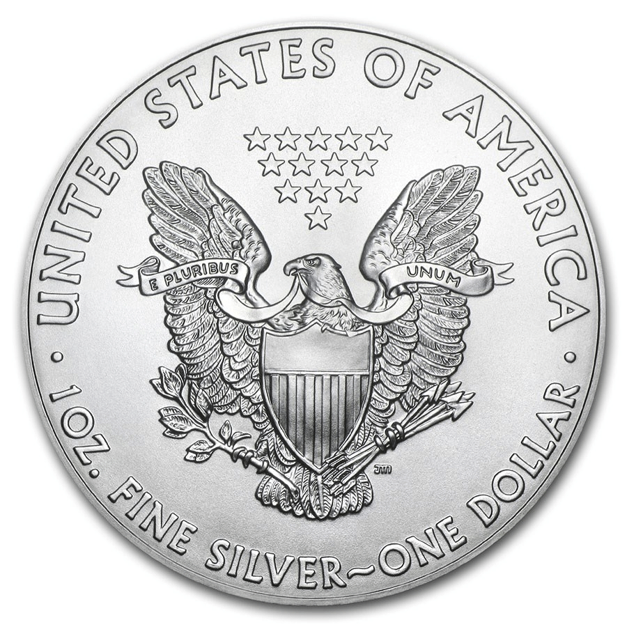 2021 1 oz American Silver Eagle BU (Today is only USD19.99)