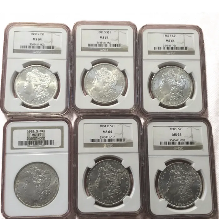 ⏰Sold out soon [Complete Set]1878-1921 Morgan Silver Dollar 28PCS