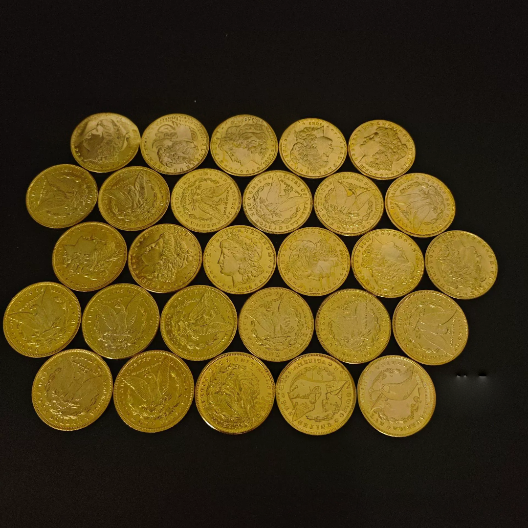 Last 10 Sets!!! Morgan Gold Coin Collection 1878-1921 (Full Set of 28 Coins)