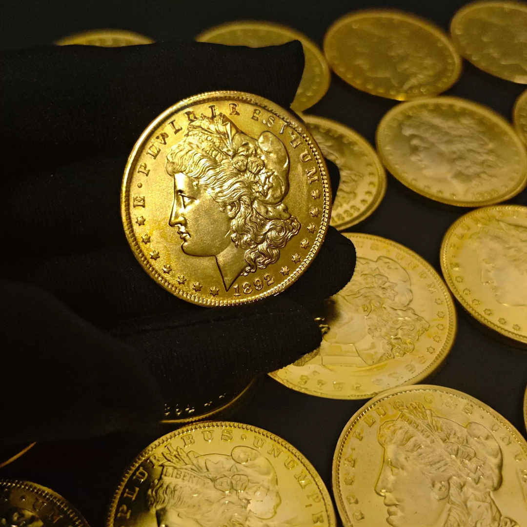 Last 10 Sets!!! Morgan Gold Coin Collection 1878-1921 (Full Set of 28 Coins)