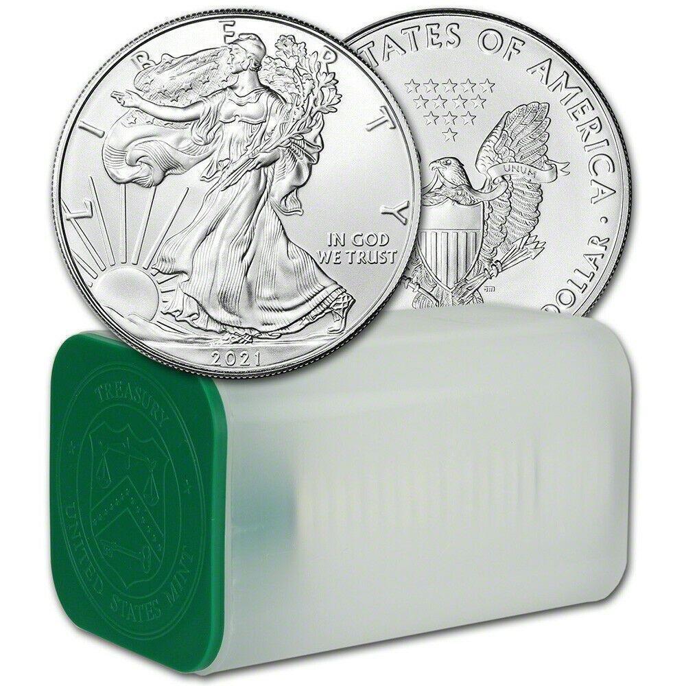 2021 1 oz American Silver Eagle BU (Today is only USD19.99)