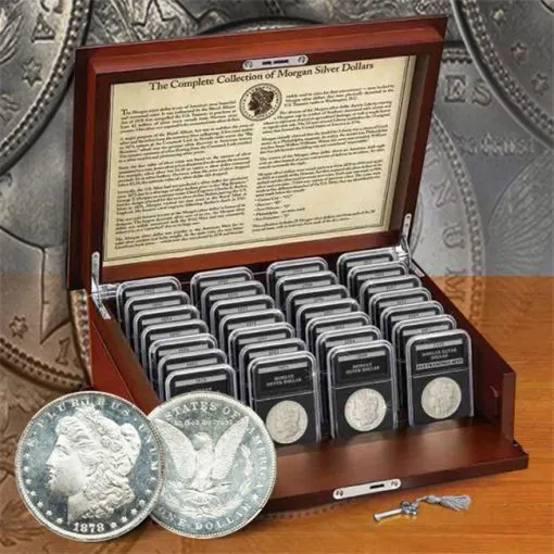 🔥LAST DAY SALE 70% OFF🔥28 PCS 1878-1902 Morgan Silver Dollar 【Complete Set】