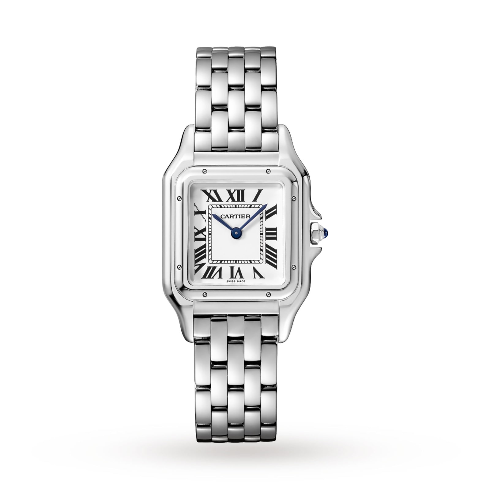 Cartier Panthère De Cartier Watch Medium Model, Quartz Movement, Steel-P17310918