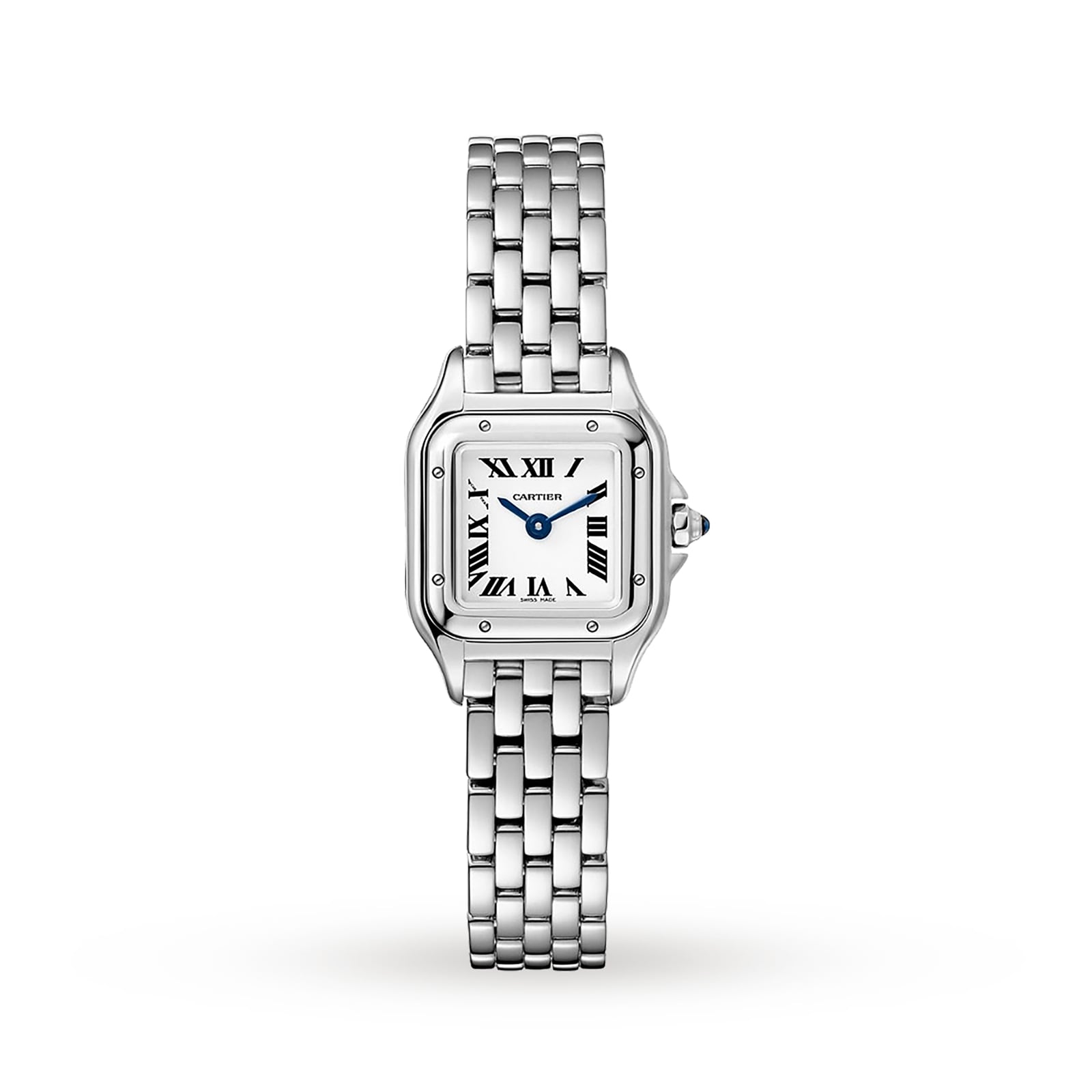 Cartier Panthère De Cartier Watch Mini Model, Quartz Movement, Steel-P17311051