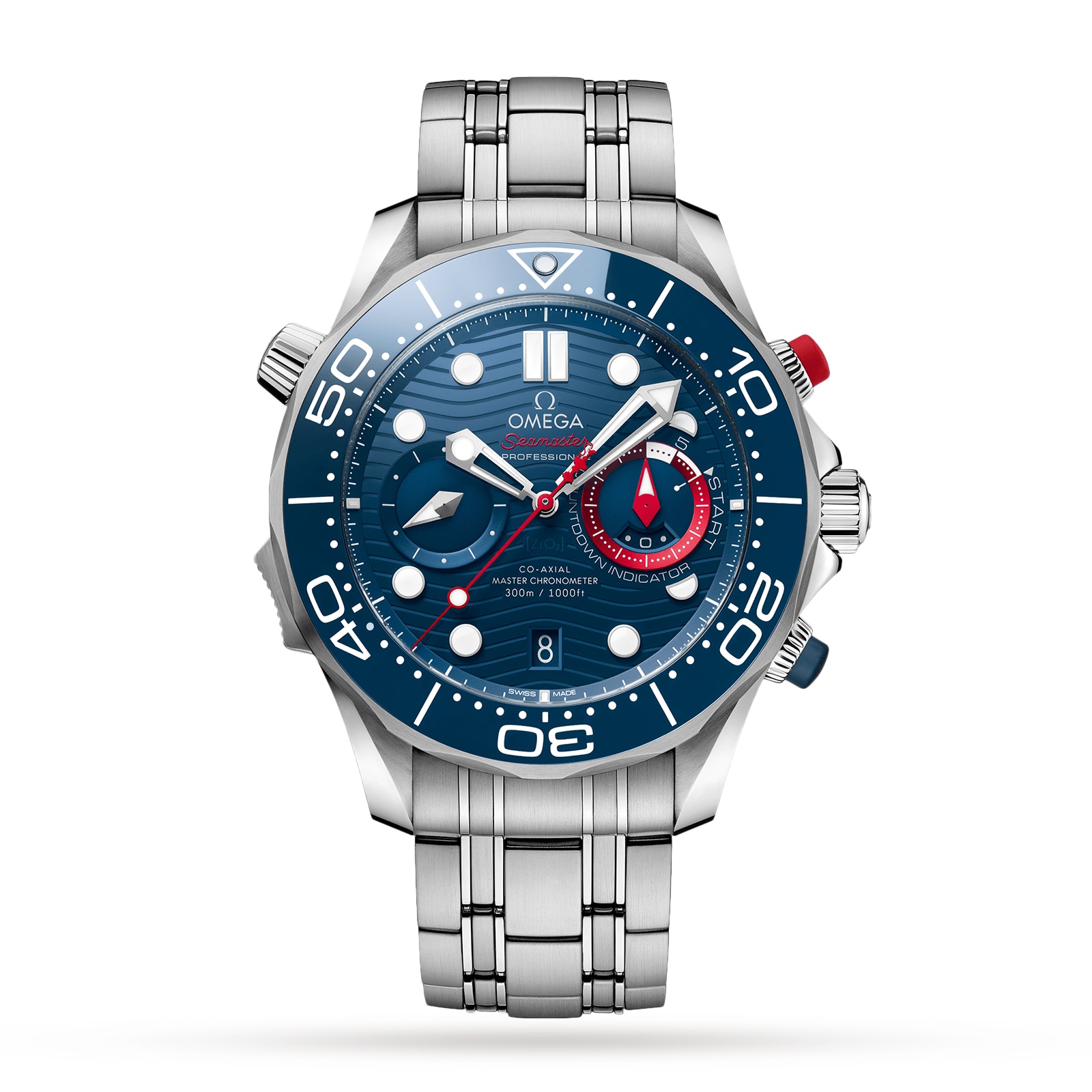 Omega Seamaster Diver Co-Axial Master Chronometer Chronograph 44mm Mens Watch-P17331790
