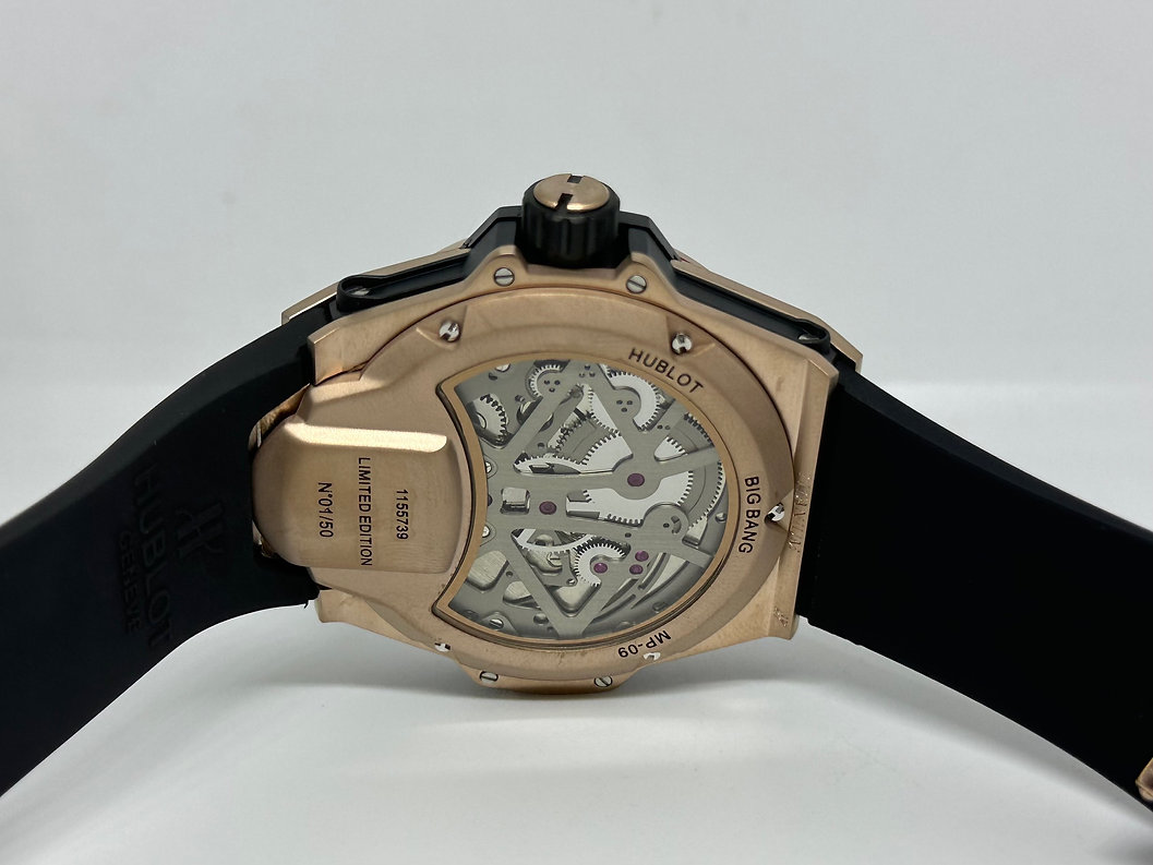 Hublot MP MP-09 Tourbillon Bi-Axis King Rose Gold Dial Collection
