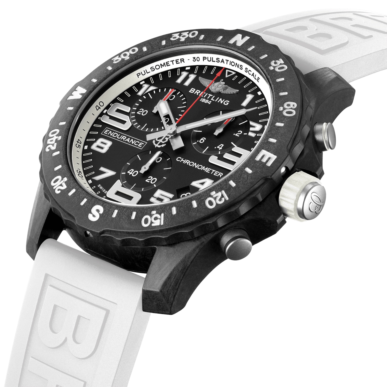 Breitling Endurance Pro 44mm Mens Watch White-P17531891