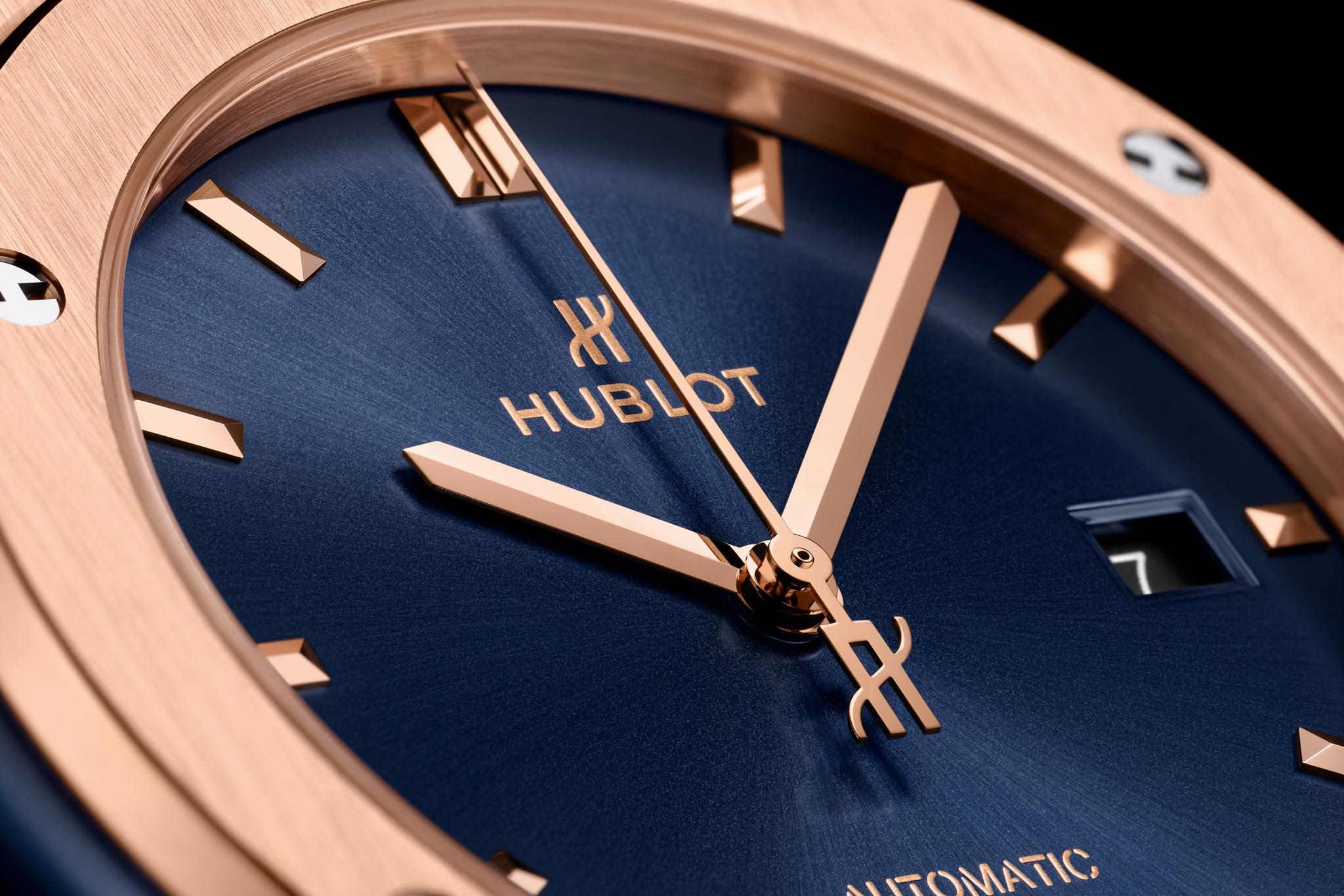 Hublot Classic Fusion Racing Grey King Gold 45mm Watch 511.OX.7081.LR