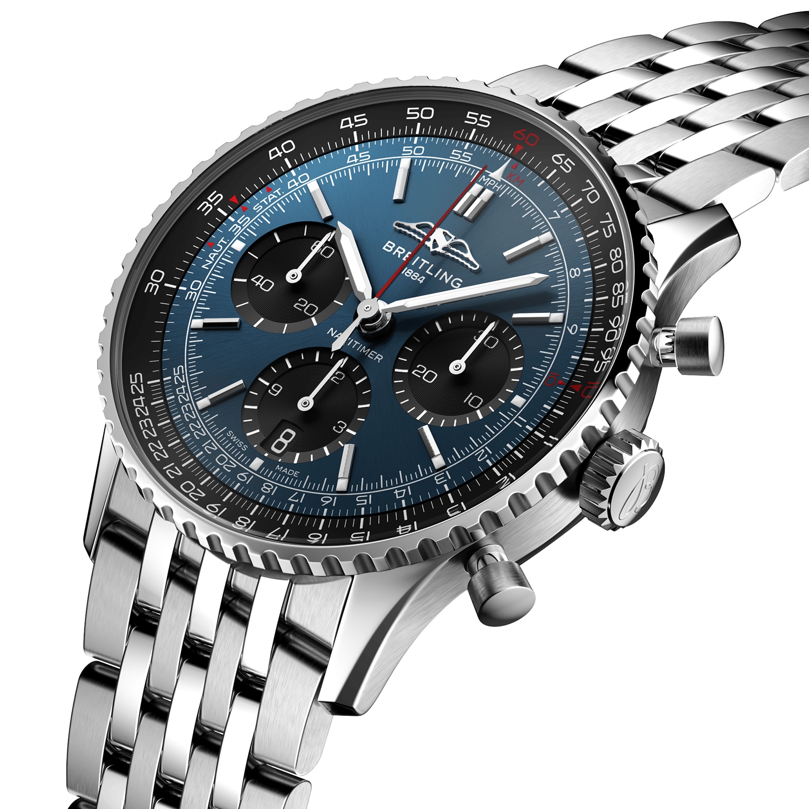 Breitling Navitimer B01 Chronograph 41mm Mens Watch Blue-P17532080