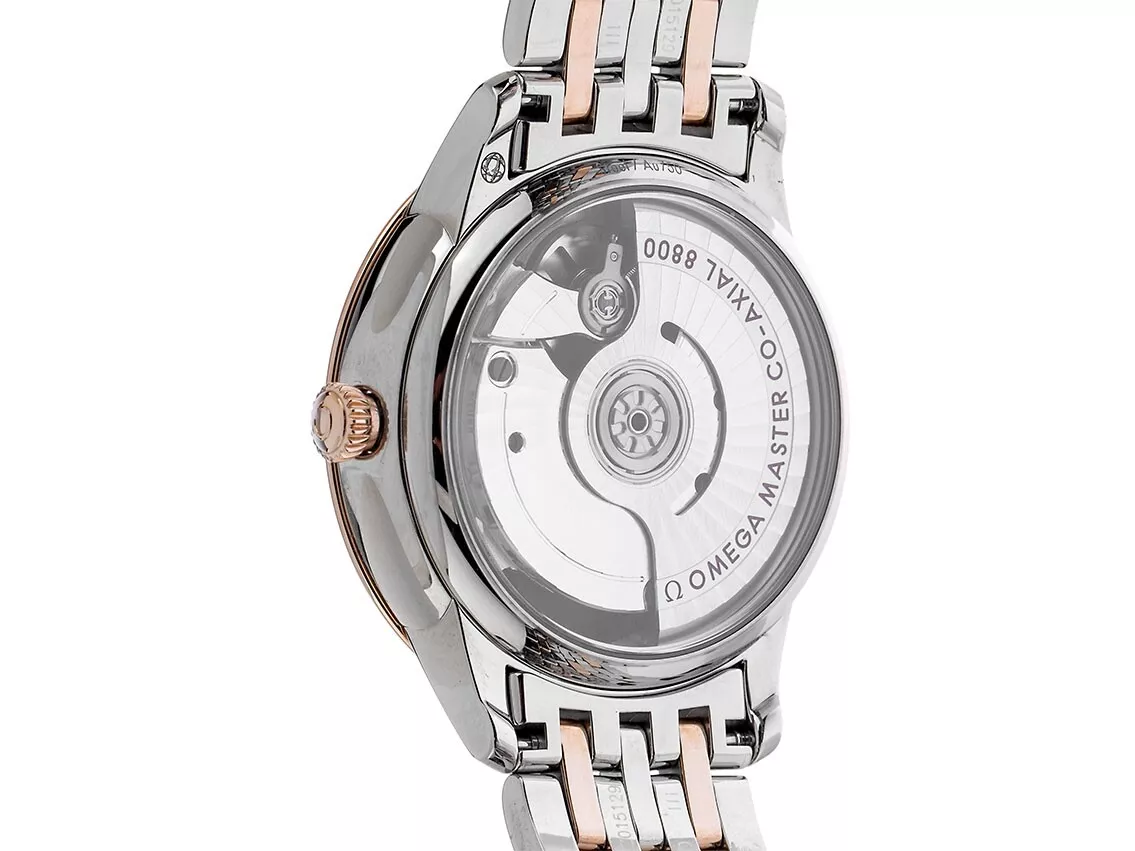 Omega De Ville Prestige Co-Axial Master Chronometer 34mm Ladies Watch White-P17332059